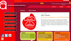 Albuquerque teachers federation website picture