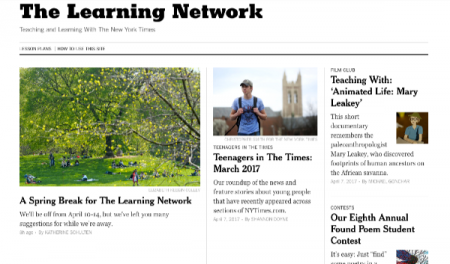 Review of New York Times: The Learning Network | Current Events ...